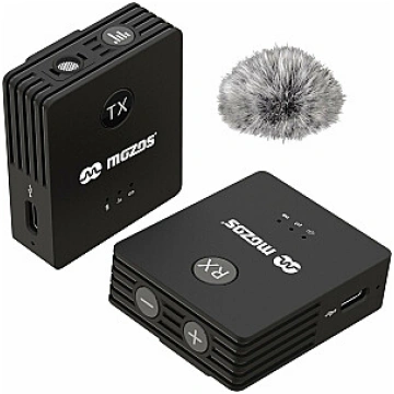 Mozos mikrofons MOZOS S9 bezvadu mikrofons kamerām