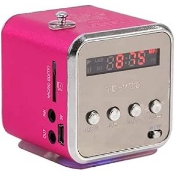Mini mūzikas atskaņotājs, pārnēsājams FM radio, mi