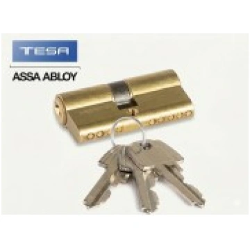cilindrs 45x55 misiņots TESA ASSA ABLOY 50304555 L