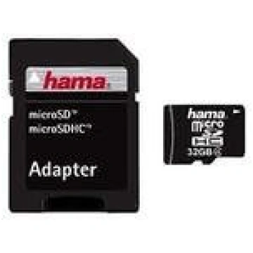 Micro SD 32GB+ Adapter Hama atmiņu karte