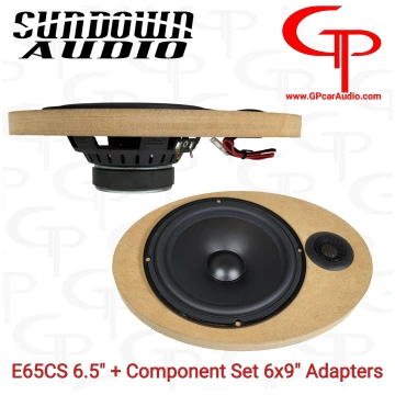 Loaded Speaker Ring: E-6.5CS 6.5" Component Speake