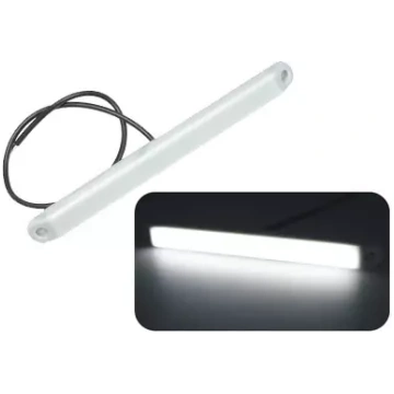 LED gabarītgaisma balta 12V 25,2cm gaismas vadītāj