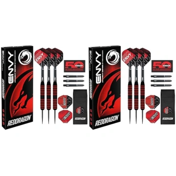 RED DRAGON Darts - Envy Series - Schwarz Und Rot P