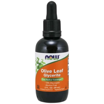NOW FOODS olīvu lapu glicerīts (59 ml)