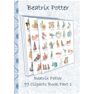 Beatrix Potter 99 Cliparts Book Part 1 ( Peter Rab