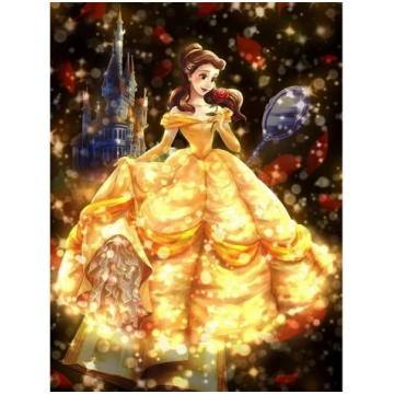 Disney Belle Diamond Painting: A Dreamy Fairy Tale
