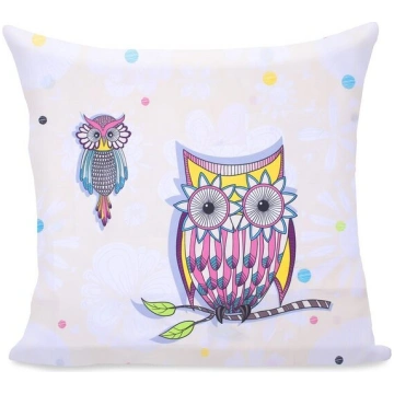 Spilvens pārvalks 80 × 80 cm OWLS SUMMERSTORY Rest