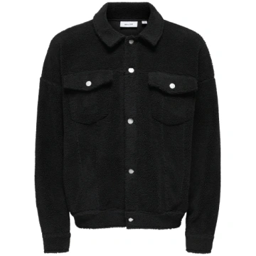 ONLY & SONS - Onsdeacon Rlx Sherpa Overshirt Sweat