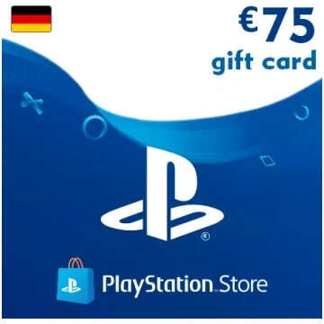 PSN Karte 75 EUR (Vācija) - PlayStation Dāvanu Kar