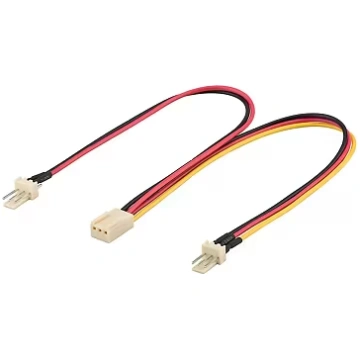 Goobay 3-Pin Splitter, 0.2m (93880)