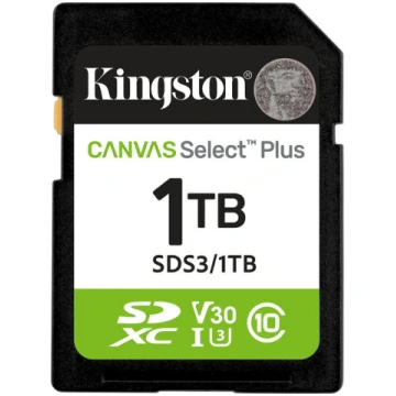 SD atmiņas karte KINGSTON Canvas Select Plus Gen3 