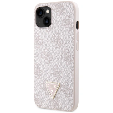 Guess PU Leather 4G Triangle Strass Case Aizsargap