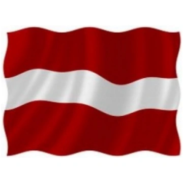 Latvijas Republikas karogs 150x75 cm, kātam 180712