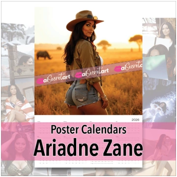 2026 Poster calendar - Ariadne Zane aisecret.art