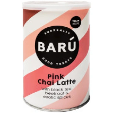 BARU Pink Chai Latte dzēriena pulveris, 250 g BARÚ
