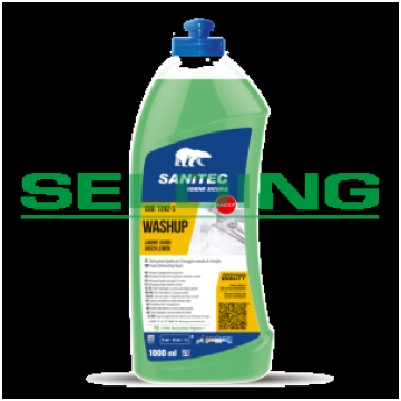 Trauku mazgāšanas līdzeklis Sanitec WASHUP Green L