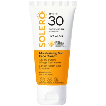 SOLERO Sun SPF30 mitrinošs sejas aizsargkrēms 50ml