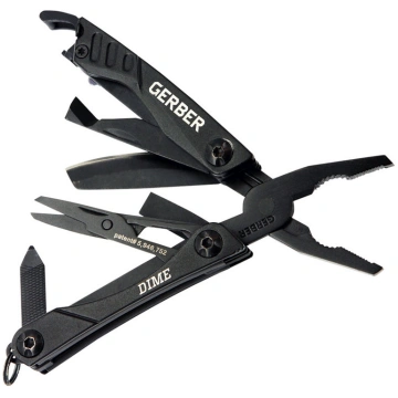 Multifunkcionāls instruments Gerber DIME - Black a
