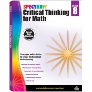 Spectrum Critical Thinking for Math Gr 8 Bookshop