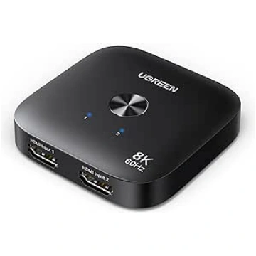 UGREEN HDMI Switch 8K60Hz 2 in 1 Out HDMI 2.1 Swit