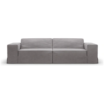 Sofa Cover, "Jodie", 204x102x1, Warm grey Micadoni