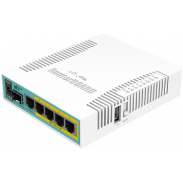 Mikrotik Wired Ethernet Router RB960PGS, hEX PoE,