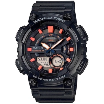Vīriešu pulkstenis CASIO Gerton AEQ-110W-1A2VDF + 