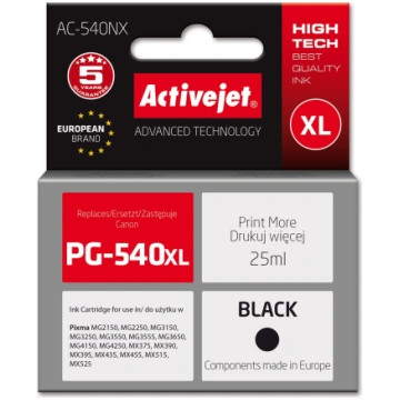 Activejet AC-540NX tinte Canon printerim (aizvieto