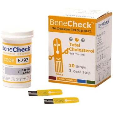 Holesterina strēmeles Benecheck Pempa ROSSMAX Chol