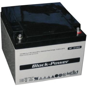 Intact Block-Power 12 V 26Ah (c20) 166x175x125 0/F