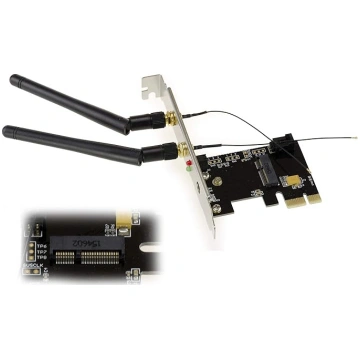 KALEA-INFORMATIQUE PCIe x1 kontrolieris M.2 (M2 NG