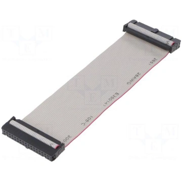 Ribbon cable with IDC connectors | 34x28AWG | Cabl