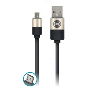 Kabelis "Moderns" micro-USB, 1m 2A Forever