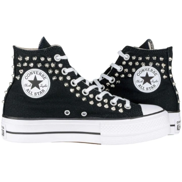 CONVERSE PLATFORM PERSONALIZZATE NERA ANTARES CONV
