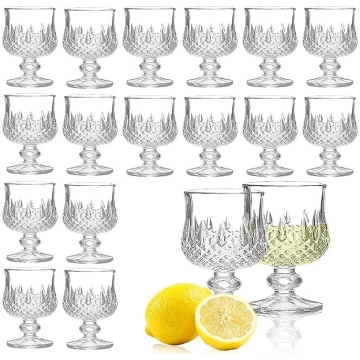 Soopiiso Cordial Shot Glasses 50ml Pack of 16 Stem