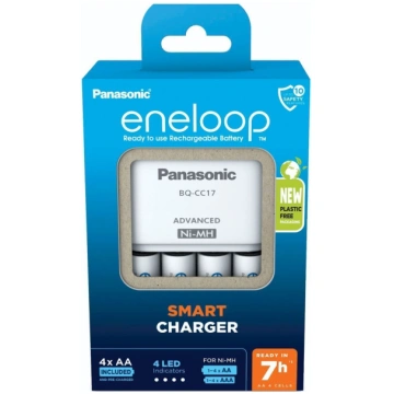 Eneloop Panasonic Eneloop viedais lādētājs BQ-CC17