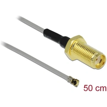Delock Antenna Cable SMA jack bulkhead to I-PEX In