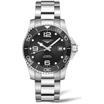 Lietots - Longines Hydroconquest 39mm Black Automa