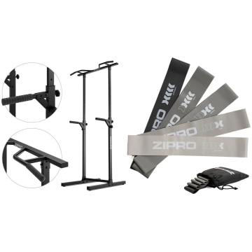 Zipro Pull Up Bar + Gumijai Mini Band