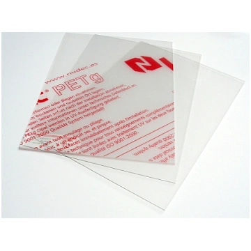 PETg caurspīdīgs, Biezums 0,7mm Izmērs 1250 x 2050