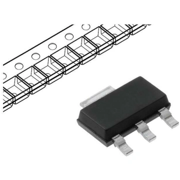 IC: voltage regulator; LDO,linear,adjustable; 1.25
