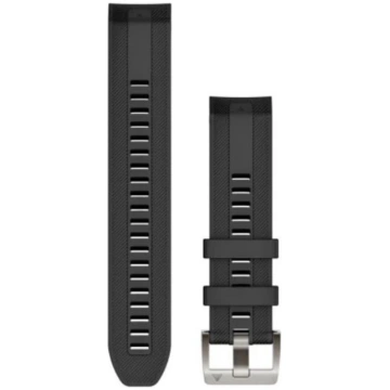 Garmin Quickfit® 22 pulksteņa siksniņa, Melna