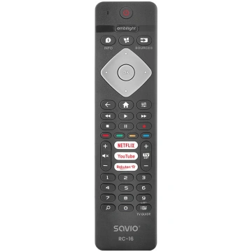 Savio RC-16 remote control IR Wireless TV, TV Tune