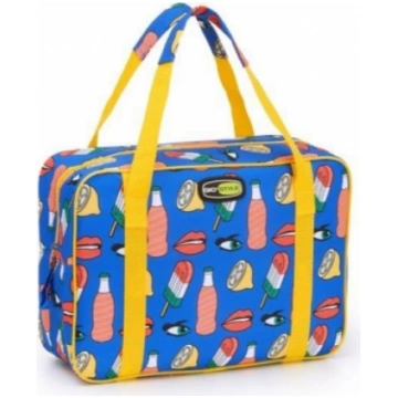 Gio`style Termiskā soma Evo Small asorti, zaļa/sar