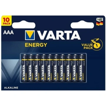 Baterijas VARTA Energy AAA, 10 gab