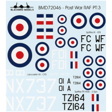 Post War RAF Part 3 Blackbird Models