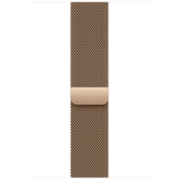 Apple 46mm Gold Milanese Loop - S/M