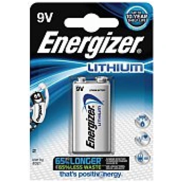 Energizer Ultimate Lithium 9V Baterijas 635236-ENE