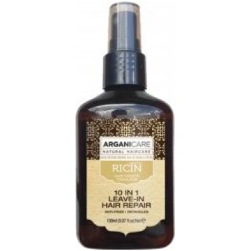 Matu serums Arganicare Castor Oil 10-in-1, 150 ml