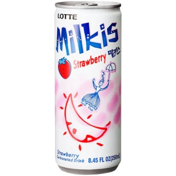 Lotte Milkis Mīkstais Dzēriens - Zemeņu, 250ml - L